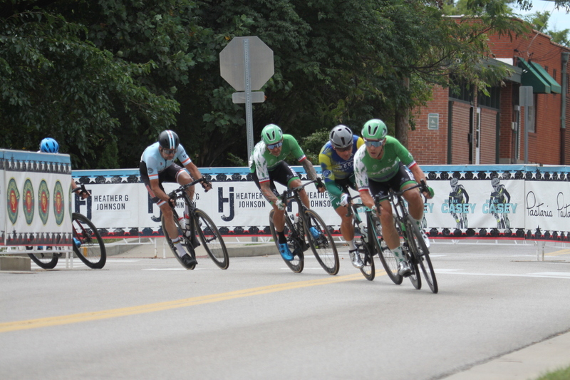 Tour de Florissant 2025 B -XIII.jpg :: Tour de Florissant 2025/Gateway Cup 2025 - Masters 50+/60+ CAT 1-4, 40 Minutes of racing, a field 100 - September 1st, 2025, Tour de Florissant - New course doe 2025! The fourth and final leg of the Gateway Cup gets underway in Historic Old Town Florissant in St. Louis County. This technical course races through one of St. Louis' most nostalgic locales. Note - the course has been shifted to a flat finish in front of Historic City Hall, on mild climb, 6 turns. This year was the 40th Anniversary of the Gateway Cup. 
