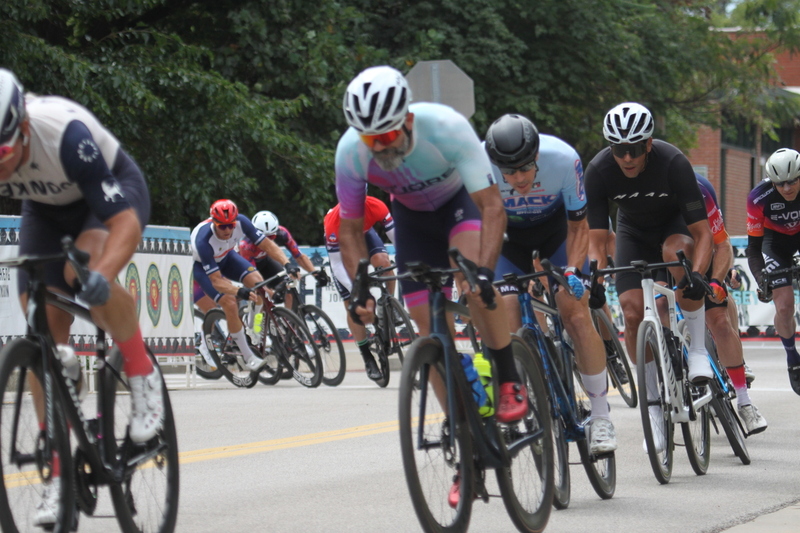 Tour de Florissant 2025 B -XVII.jpg :: Tour de Florissant 2025/Gateway Cup 2025 - Masters 50+/60+ CAT 1-4, 40 Minutes of racing, a field 100 - September 1st, 2025, Tour de Florissant - New course doe 2025! The fourth and final leg of the Gateway Cup gets underway in Historic Old Town Florissant in St. Louis County. This technical course races through one of St. Louis' most nostalgic locales. Note - the course has been shifted to a flat finish in front of Historic City Hall, on mild climb, 6 turns. This year was the 40th Anniversary of the Gateway Cup. 