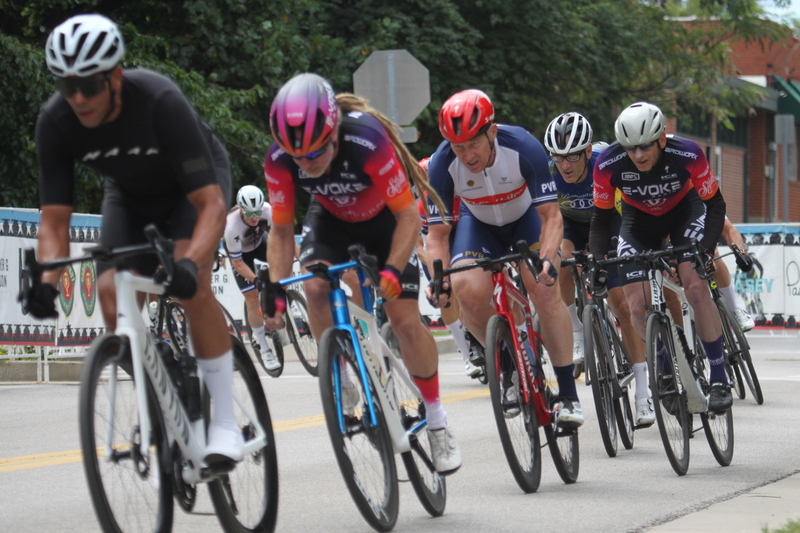 Tour de Florissant 2025 B -XVIII.jpg :: Tour de Florissant 2025/Gateway Cup 2025 - Masters 50+/60+ CAT 1-4, 40 Minutes of racing, a field 100 - September 1st, 2025, Tour de Florissant - New course doe 2025! The fourth and final leg of the Gateway Cup gets underway in Historic Old Town Florissant in St. Louis County. This technical course races through one of St. Louis' most nostalgic locales. Note - the course has been shifted to a flat finish in front of Historic City Hall, on mild climb, 6 turns. This year was the 40th Anniversary of the Gateway Cup. 