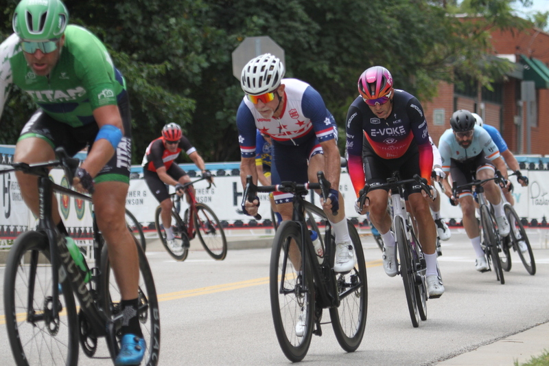 Tour de Florissant 2025 B -XXIX.jpg :: Tour de Florissant 2025/Gateway Cup 2025 - Masters 50+/60+ CAT 1-4, 40 Minutes of racing, a field 100 - September 1st, 2025, Tour de Florissant - New course doe 2025! The fourth and final leg of the Gateway Cup gets underway in Historic Old Town Florissant in St. Louis County. This technical course races through one of St. Louis' most nostalgic locales. Note - the course has been shifted to a flat finish in front of Historic City Hall, on mild climb, 6 turns. This year was the 40th Anniversary of the Gateway Cup. 