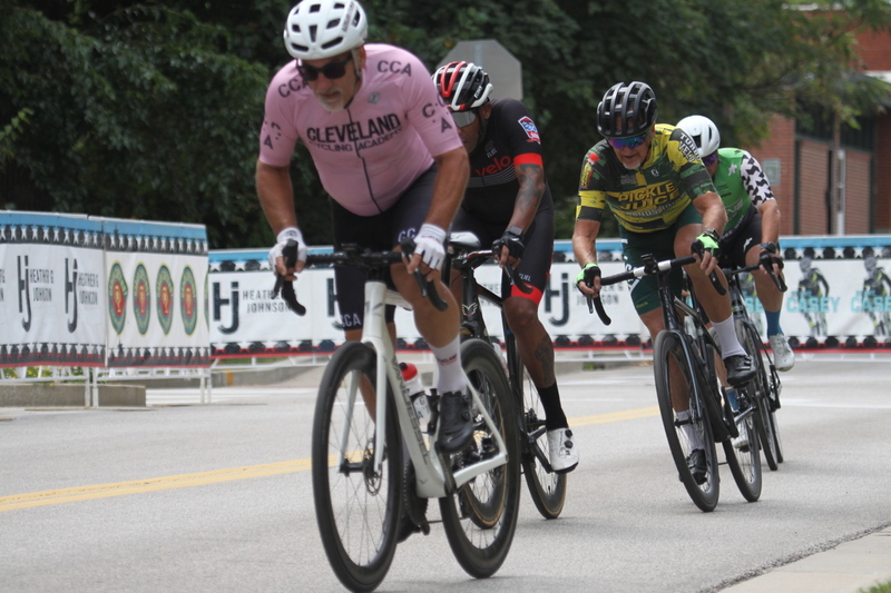 Tour de Florissant 2025 B -XXXIX.jpg :: Tour de Florissant 2025/Gateway Cup 2025 - Masters 50+/60+ CAT 1-4, 40 Minutes of racing, a field 100 - September 1st, 2025, Tour de Florissant - New course doe 2025! The fourth and final leg of the Gateway Cup gets underway in Historic Old Town Florissant in St. Louis County. This technical course races through one of St. Louis' most nostalgic locales. Note - the course has been shifted to a flat finish in front of Historic City Hall, on mild climb, 6 turns. This year was the 40th Anniversary of the Gateway Cup. 