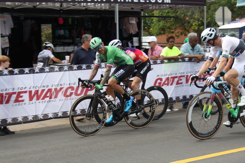 Tour de Florissant 2025 B -XXXXIX.jpg :: Tour de Florissant 2025/Gateway Cup 2025 - Masters 50+/60+ CAT 1-4, 40 Minutes of racing, a field 100 - September 1st, 2025, Tour de Florissant - New course doe 2025! The fourth and final leg of the Gateway Cup gets underway in Historic Old Town Florissant in St. Louis County. This technical course races through one of St. Louis' most nostalgic locales. Note - the course has been shifted to a flat finish in front of Historic City Hall, on mild climb, 6 turns. This year was the 40th Anniversary of the Gateway Cup. 