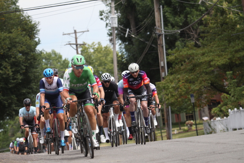 Tour de Florissant 2025 B -XXXXVI.jpg :: Tour de Florissant 2025/Gateway Cup 2025 - Masters 50+/60+ CAT 1-4, 40 Minutes of racing, a field 100 - September 1st, 2025, Tour de Florissant - New course doe 2025! The fourth and final leg of the Gateway Cup gets underway in Historic Old Town Florissant in St. Louis County. This technical course races through one of St. Louis' most nostalgic locales. Note - the course has been shifted to a flat finish in front of Historic City Hall, on mild climb, 6 turns. This year was the 40th Anniversary of the Gateway Cup. 