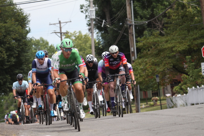 Tour de Florissant 2025 B -XXXXVII.jpg :: Tour de Florissant 2025/Gateway Cup 2025 - Masters 50+/60+ CAT 1-4, 40 Minutes of racing, a field 100 - September 1st, 2025, Tour de Florissant - New course doe 2025! The fourth and final leg of the Gateway Cup gets underway in Historic Old Town Florissant in St. Louis County. This technical course races through one of St. Louis' most nostalgic locales. Note - the course has been shifted to a flat finish in front of Historic City Hall, on mild climb, 6 turns. This year was the 40th Anniversary of the Gateway Cup. 