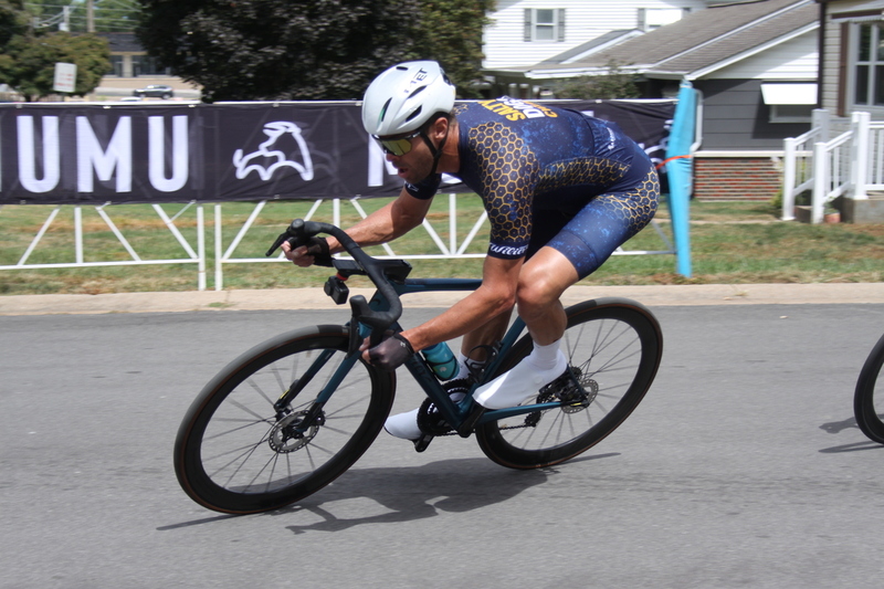 Tour de Florissant 2025 C -LXXI.jpg :: Tour de Florissant 2025/Gateway Cup 2025 - Men's CAT 3/4, 50 minutes of racing, a field of 100 - September 1st 2025 - Tour de Florissant - New Course for 2025! The fourth and final leg of the Gateway Cup gets underway in Historic Old Town Florissant in St. Louis County. This technical course races through one of St. Louis' most nostalgic locales. Note - the course has been shifted to a flat finish in front of Historic City Hall, one mild climb, 6 turns. Category 4 (CAT 4) After gaining some experience, riders can upgrade to CAT 4, where races are longer and more competitive. Category 3 (CAT 3) This intermediate category features longer and more challenging races, requiring a good understanding of racing tactics. USA Cycling