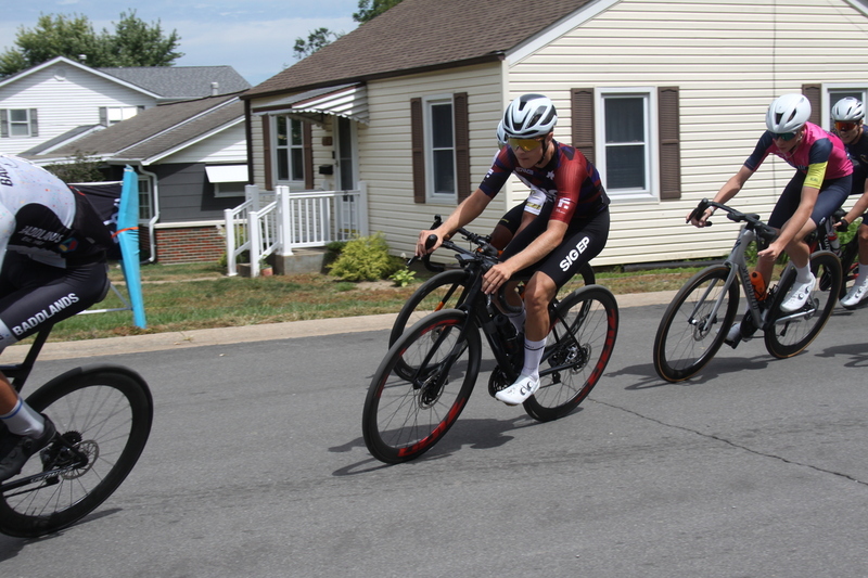 Tour de Florissant 2025 C -LXXVII.jpg :: Tour de Florissant 2025/Gateway Cup 2025 - Men's CAT 3/4, 50 minutes of racing, a field of 100 - September 1st 2025 - Tour de Florissant - New Course for 2025! The fourth and final leg of the Gateway Cup gets underway in Historic Old Town Florissant in St. Louis County. This technical course races through one of St. Louis' most nostalgic locales. Note - the course has been shifted to a flat finish in front of Historic City Hall, one mild climb, 6 turns. Category 4 (CAT 4) After gaining some experience, riders can upgrade to CAT 4, where races are longer and more competitive. Category 3 (CAT 3) This intermediate category features longer and more challenging races, requiring a good understanding of racing tactics. USA Cycling