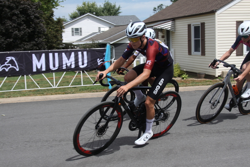 Tour de Florissant 2025 C -LXXVIII.jpg :: Tour de Florissant 2025/Gateway Cup 2025 - Men's CAT 3/4, 50 minutes of racing, a field of 100 - September 1st 2025 - Tour de Florissant - New Course for 2025! The fourth and final leg of the Gateway Cup gets underway in Historic Old Town Florissant in St. Louis County. This technical course races through one of St. Louis' most nostalgic locales. Note - the course has been shifted to a flat finish in front of Historic City Hall, one mild climb, 6 turns. Category 4 (CAT 4) After gaining some experience, riders can upgrade to CAT 4, where races are longer and more competitive. Category 3 (CAT 3) This intermediate category features longer and more challenging races, requiring a good understanding of racing tactics. USA Cycling