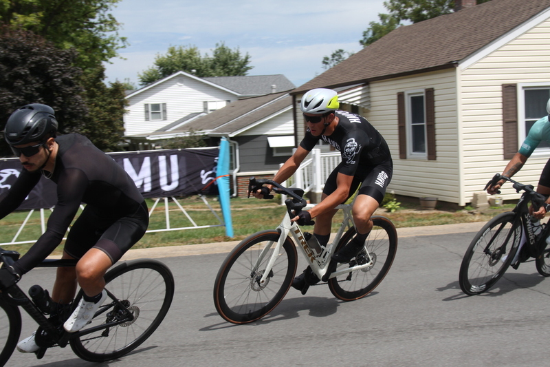 Tour de Florissant 2025 C -LXXXI.jpg :: Tour de Florissant 2025/Gateway Cup 2025 - Men's CAT 3/4, 50 minutes of racing, a field of 100 - September 1st 2025 - Tour de Florissant - New Course for 2025! The fourth and final leg of the Gateway Cup gets underway in Historic Old Town Florissant in St. Louis County. This technical course races through one of St. Louis' most nostalgic locales. Note - the course has been shifted to a flat finish in front of Historic City Hall, one mild climb, 6 turns. Category 4 (CAT 4) After gaining some experience, riders can upgrade to CAT 4, where races are longer and more competitive. Category 3 (CAT 3) This intermediate category features longer and more challenging races, requiring a good understanding of racing tactics. USA Cycling