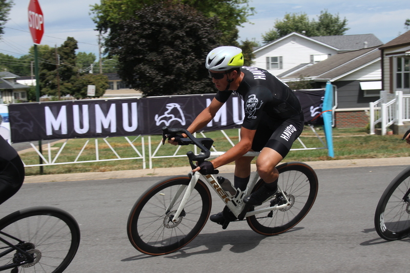 Tour de Florissant 2025 C -LXXXII.jpg :: Tour de Florissant 2025/Gateway Cup 2025 - Men's CAT 3/4, 50 minutes of racing, a field of 100 - September 1st 2025 - Tour de Florissant - New Course for 2025! The fourth and final leg of the Gateway Cup gets underway in Historic Old Town Florissant in St. Louis County. This technical course races through one of St. Louis' most nostalgic locales. Note - the course has been shifted to a flat finish in front of Historic City Hall, one mild climb, 6 turns. Category 4 (CAT 4) After gaining some experience, riders can upgrade to CAT 4, where races are longer and more competitive. Category 3 (CAT 3) This intermediate category features longer and more challenging races, requiring a good understanding of racing tactics. USA Cycling