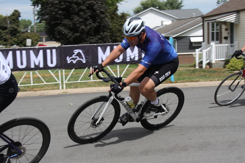 Tour de Florissant 2025 C -LXXXV.jpg :: Tour de Florissant 2025/Gateway Cup 2025 - Men's CAT 3/4, 50 minutes of racing, a field of 100 - September 1st 2025 - Tour de Florissant - New Course for 2025! The fourth and final leg of the Gateway Cup gets underway in Historic Old Town Florissant in St. Louis County. This technical course races through one of St. Louis' most nostalgic locales. Note - the course has been shifted to a flat finish in front of Historic City Hall, one mild climb, 6 turns. Category 4 (CAT 4) After gaining some experience, riders can upgrade to CAT 4, where races are longer and more competitive. Category 3 (CAT 3) This intermediate category features longer and more challenging races, requiring a good understanding of racing tactics. USA Cycling