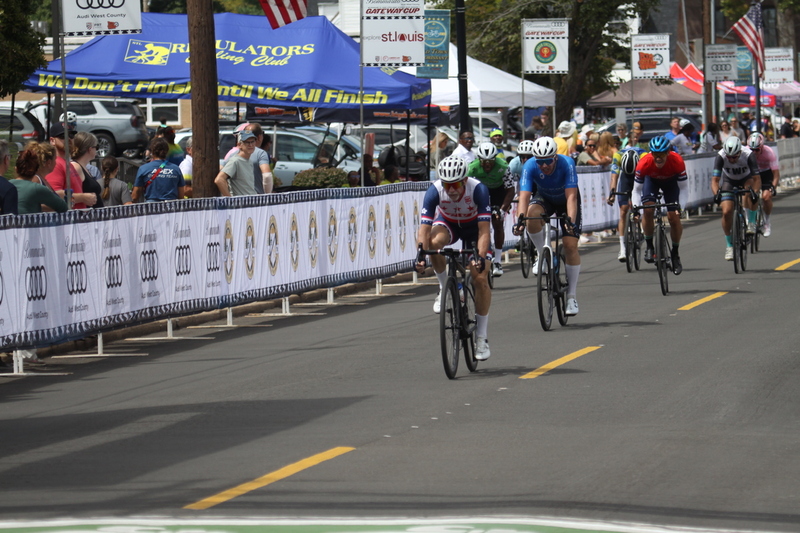 Tour de Florissant 2025 C -XXXVI.jpg :: Tour de Florissant 2025/Gateway Cup 2025 - Masters 50+/60+ CAT 1-4, 40 Minutes of racing, a field 100 - September 1st 2025 - Tour de Florissant - New course 2025! The fourth and final leg of the Gateway Cup gets underway in Historic Old Town Florissant in St. Louis County. This technical course races through one of St. Louis' most nostalgic locales. Note - the course has been shifted to a flat finish in front of Historic City Hall, one mild climb, 6 turns. This is the 40th Anniversary of the Gateway Cup.  