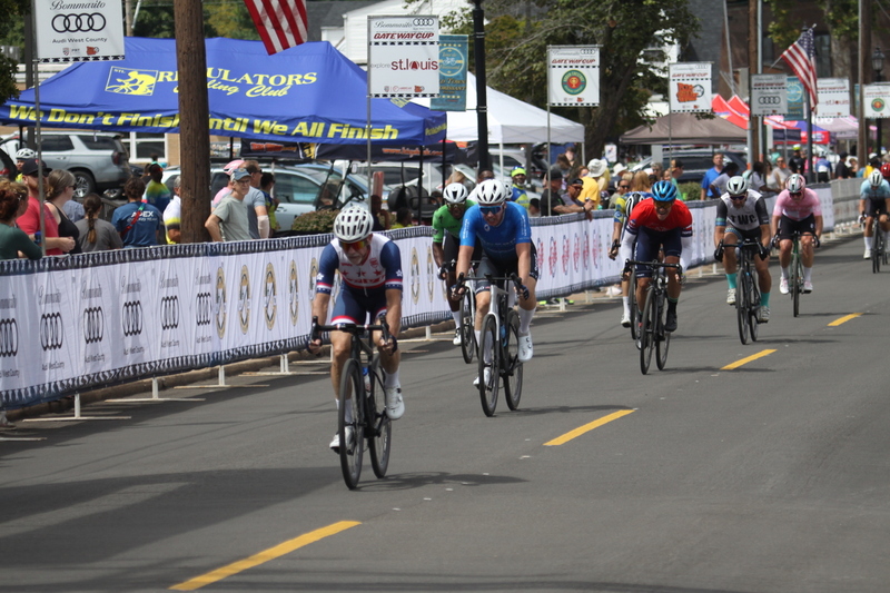 Tour de Florissant 2025 C -XXXVIII.jpg :: Tour de Florissant 2025/Gateway Cup 2025 - Masters 50+/60+ CAT 1-4, 40 Minutes of racing, a field 100 - September 1st 2025 - Tour de Florissant - New course 2025! The fourth and final leg of the Gateway Cup gets underway in Historic Old Town Florissant in St. Louis County. This technical course races through one of St. Louis' most nostalgic locales. Note - the course has been shifted to a flat finish in front of Historic City Hall, one mild climb, 6 turns. This is the 40th Anniversary of the Gateway Cup.  
