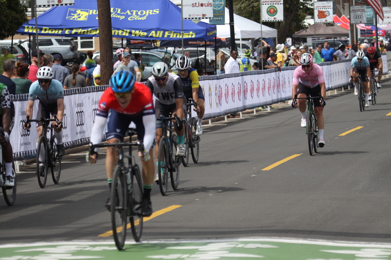 Tour de Florissant 2025 C -XXXXI.jpg :: Tour de Florissant 2025/Gateway Cup 2025 - Masters 50+/60+ CAT 1-4, 40 Minutes of racing, a field 100 - September 1st 2025 - Tour de Florissant - New course 2025! The fourth and final leg of the Gateway Cup gets underway in Historic Old Town Florissant in St. Louis County. This technical course races through one of St. Louis' most nostalgic locales. Note - the course has been shifted to a flat finish in front of Historic City Hall, one mild climb, 6 turns. This is the 40th Anniversary of the Gateway Cup.  