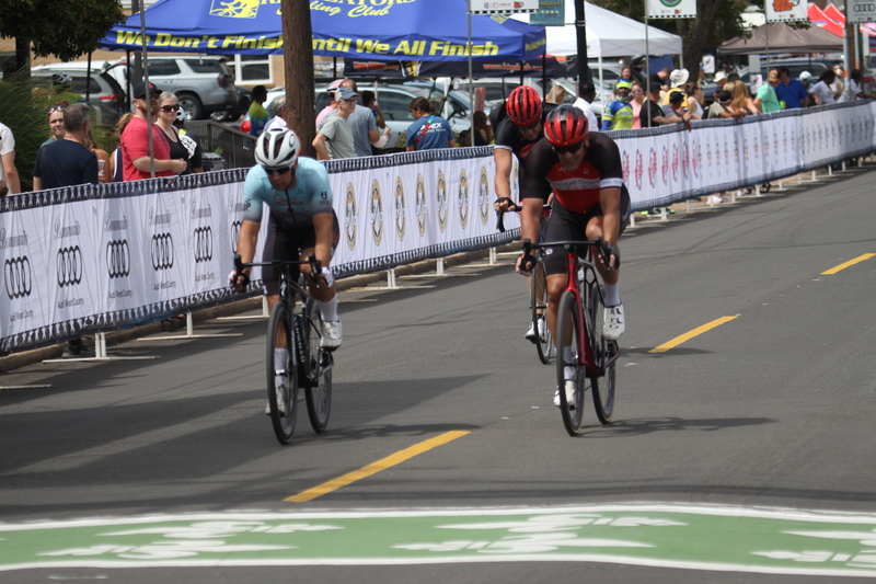 Tour de Florissant 2025 C -XXXXIII.jpg :: Tour de Florissant 2025/Gateway Cup 2025 - Masters 50+/60+ CAT 1-4, 40 Minutes of racing, a field 100 - September 1st 2025 - Tour de Florissant - New course 2025! The fourth and final leg of the Gateway Cup gets underway in Historic Old Town Florissant in St. Louis County. This technical course races through one of St. Louis' most nostalgic locales. Note - the course has been shifted to a flat finish in front of Historic City Hall, one mild climb, 6 turns. This is the 40th Anniversary of the Gateway Cup.  