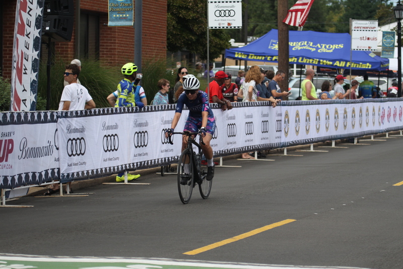 Tour de Florissant 2025 CII.jpg :: Tour de Florissant 2025/Gateway Cup 2025 - September 1st 2025 - Women's 3-4-5 Womens Masters 40+, 40 Minutes of racing, a field of 75 riders - Tour de Florissant - New course for 2025! The fourth and final leg of the Gateway Cup gets underway in Historic Old Town Florissant in St. Louis' most nostalgic locales. Note - the course has been shifted to a flat finish in front of historic City Hall, one climb, 6 turns. 