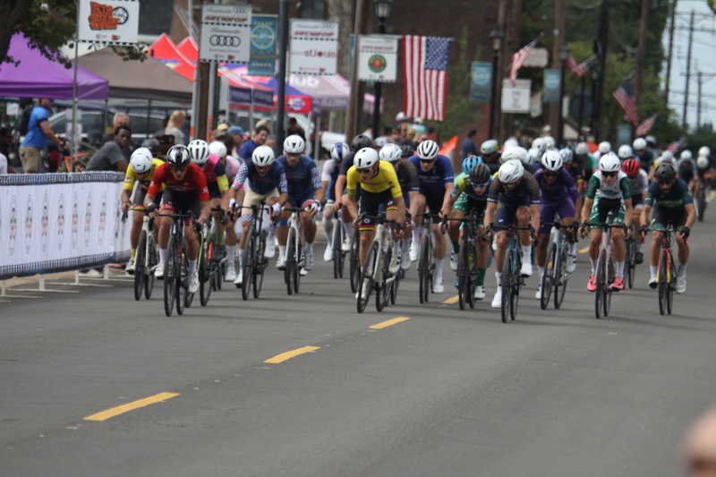 Tour de Florissant 2025 D -XXX.jpg :: Tour de Florissant 2025/Gateway Cup 2025 - September 1st 2025 - Men's Cycling CAT 3-4, 50 minutes of racing and a field of 100 - Tour de Florissant - New course for 2025!  The fourth and final leg of the Gateway Cup gets underway in Historic Old Town Florissant in St. Louis' most nostalgic locales. Note - the course has been shifted to a flat finish in front of Historic City Hall, one mild climb, 6 turns. USA Cycling - USA cycling has established a system of racing categories to classify riders in various cycling disciplines, including road, track, cyclocross, and Mountain Biking. The categories help ensure fair competition by grouping riders of similar abilities together. Here's a breakdown of the categories for different cycling disciplines. 