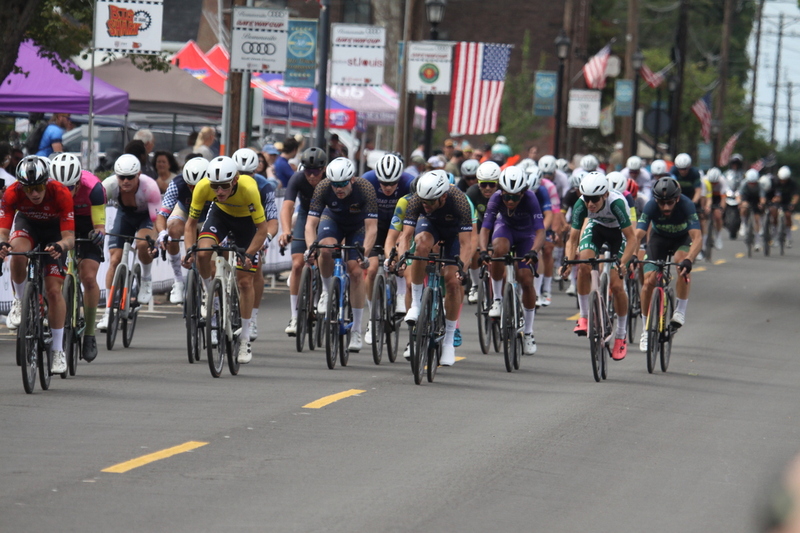 Tour de Florissant 2025 D -XXXIII.jpg :: Tour de Florissant 2025/Gateway Cup 2025 - September 1st 2025 - Men's Cycling CAT 3-4, 50 minutes of racing and a field of 100 - Tour de Florissant - New course for 2025!  The fourth and final leg of the Gateway Cup gets underway in Historic Old Town Florissant in St. Louis' most nostalgic locales. Note - the course has been shifted to a flat finish in front of Historic City Hall, one mild climb, 6 turns. USA Cycling - USA cycling has established a system of racing categories to classify riders in various cycling disciplines, including road, track, cyclocross, and Mountain Biking. The categories help ensure fair competition by grouping riders of similar abilities together. Here's a breakdown of the categories for different cycling disciplines. 