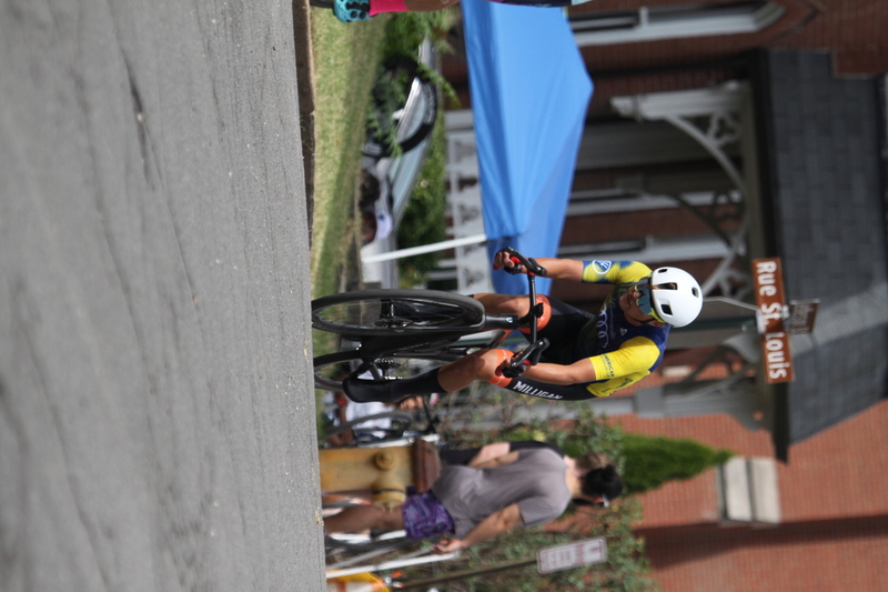 Tour de Florissant 2025 E -C.jpg :: Tour de Florissant 2025 - Gateway Cup 2025 - Tour de Florissant - Men's CAT 2/3 55 minutes of racing, field of 150 racers - New course for 2025! The fourth and final leg of the Gateway Cup gets underway in Historic Old Town Florissant in St. Louis County. This technical course races through one of St. Louis' most nostalgic locales. Note - the course has been shifted to a flat finish in front of Historic City Hall, one mild climb, 6 turns. Category 3 finishes a lap or two before Category 2 -USA Cycling  