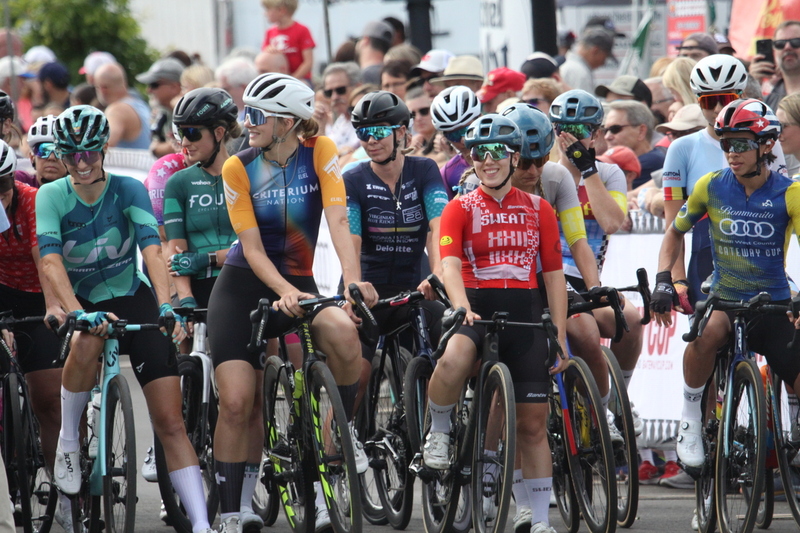 Tour de Florissant 2025 F -LI.jpg :: Tour de Florissant 2025 - Gateway Cup 2025 - September 1st 2025, Women's Pro CAT 1/2, 70 minutes of racing, a field of 150 racers, Tour de Florissant - New course for 2025! The fourth and final leg of the Gateway Cup gets underway in Historic Old Town Florissant in St. Louis County. This technical course races through one of St. Louis' most nostalgic locales. Note - the course has been shifted to a flat finish in front of Historic City Hall, one mild climb, 6 turns. Gateway Cup website - The finish of multiple races in USA Cycling is determined by the number of competitors in the field and the finishing position of the rider. For example, in a race with 5-10 competitors, the top finisher earns points, and the same applies to races with 11-20 competitors, 21-49 competitors, and so on. This points structure applies mass start races and is consistent across all disciplines of road racing. Additionally, there are ways to earn non-race upgrade points for Novice racers, such as finishing a USAC sanctioned Gran Fondo, which can count towards their required 10 upgrade points. 