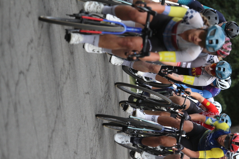 Tour de Florissant 2025 F -LIV.jpg :: Tour de Florissant 2025 - Gateway Cup 2025 - September 1st 2025, Women's Pro CAT 1/2, 70 minutes of racing, a field of 150 racers, Tour de Florissant - New course for 2025! The fourth and final leg of the Gateway Cup gets underway in Historic Old Town Florissant in St. Louis County. This technical course races through one of St. Louis' most nostalgic locales. Note - the course has been shifted to a flat finish in front of Historic City Hall, one mild climb, 6 turns. Gateway Cup website - The finish of multiple races in USA Cycling is determined by the number of competitors in the field and the finishing position of the rider. For example, in a race with 5-10 competitors, the top finisher earns points, and the same applies to races with 11-20 competitors, 21-49 competitors, and so on. This points structure applies mass start races and is consistent across all disciplines of road racing. Additionally, there are ways to earn non-race upgrade points for Novice racers, such as finishing a USAC sanctioned Gran Fondo, which can count towards their required 10 upgrade points. 