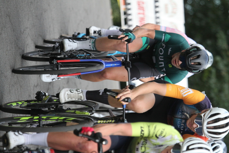 Tour de Florissant 2025 F -LVIII.jpg :: Tour de Florissant 2025 - Gateway Cup 2025 - September 1st 2025, Women's Pro CAT 1/2, 70 minutes of racing, a field of 150 racers, Tour de Florissant - New course for 2025! The fourth and final leg of the Gateway Cup gets underway in Historic Old Town Florissant in St. Louis County. This technical course races through one of St. Louis' most nostalgic locales. Note - the course has been shifted to a flat finish in front of Historic City Hall, one mild climb, 6 turns. Gateway Cup website - The finish of multiple races in USA Cycling is determined by the number of competitors in the field and the finishing position of the rider. For example, in a race with 5-10 competitors, the top finisher earns points, and the same applies to races with 11-20 competitors, 21-49 competitors, and so on. This points structure applies mass start races and is consistent across all disciplines of road racing. Additionally, there are ways to earn non-race upgrade points for Novice racers, such as finishing a USAC sanctioned Gran Fondo, which can count towards their required 10 upgrade points. 