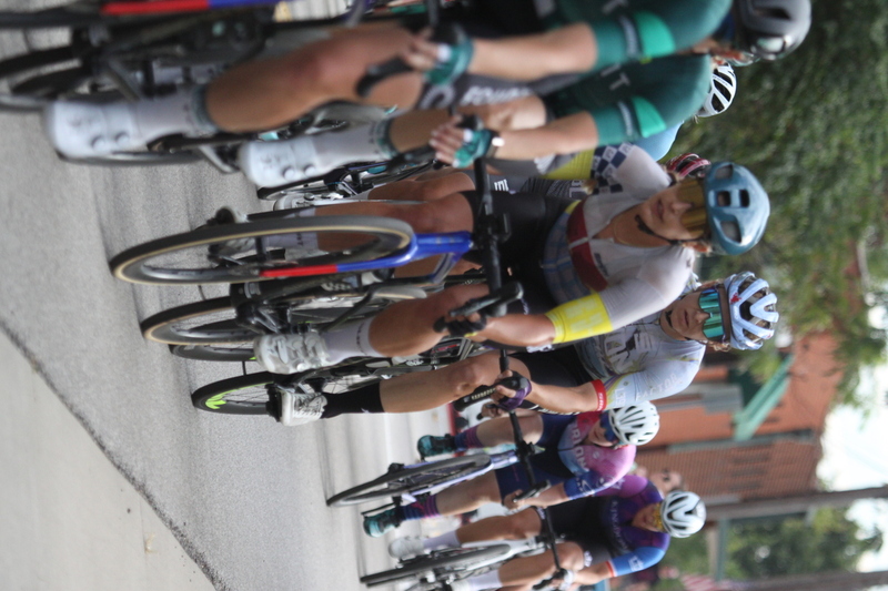 Tour de Florissant 2025 F -LXV.jpg :: Tour de Florissant 2025 - Gateway Cup 2025 - September 1st 2025, Women's Pro CAT 1/2, 70 minutes of racing, a field of 150 racers, Tour de Florissant - New course for 2025! The fourth and final leg of the Gateway Cup gets underway in Historic Old Town Florissant in St. Louis County. This technical course races through one of St. Louis' most nostalgic locales. Note - the course has been shifted to a flat finish in front of Historic City Hall, one mild climb, 6 turns. Gateway Cup website - The finish of multiple races in USA Cycling is determined by the number of competitors in the field and the finishing position of the rider. For example, in a race with 5-10 competitors, the top finisher earns points, and the same applies to races with 11-20 competitors, 21-49 competitors, and so on. This points structure applies mass start races and is consistent across all disciplines of road racing. Additionally, there are ways to earn non-race upgrade points for Novice racers, such as finishing a USAC sanctioned Gran Fondo, which can count towards their required 10 upgrade points. 