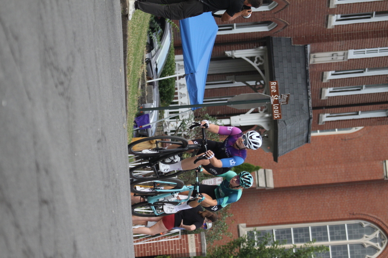 Tour de Florissant 2025 F -LXXVI.jpg :: Tour de Florissant 2025 - Gateway Cup 2025 - September 1st 2025, Women's Pro CAT 1/2, 70 minutes of racing, a field of 150 racers, Tour de Florissant - New course for 2025! The fourth and final leg of the Gateway Cup gets underway in Historic Old Town Florissant in St. Louis County. This technical course races through one of St. Louis' most nostalgic locales. Note - the course has been shifted to a flat finish in front of Historic City Hall, one mild climb, 6 turns. Gateway Cup website - The finish of multiple races in USA Cycling is determined by the number of competitors in the field and the finishing position of the rider. For example, in a race with 5-10 competitors, the top finisher earns points, and the same applies to races with 11-20 competitors, 21-49 competitors, and so on. This points structure applies mass start races and is consistent across all disciplines of road racing. Additionally, there are ways to earn non-race upgrade points for Novice racers, such as finishing a USAC sanctioned Gran Fondo, which can count towards their required 10 upgrade points. 