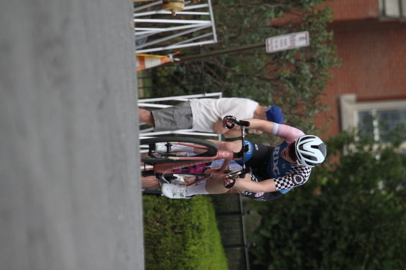 Tour de Florissant 2025 F -LXXXI.jpg :: Tour de Florissant 2025 - Gateway Cup 2025 - September 1st 2025, Women's Pro CAT 1/2, 70 minutes of racing, a field of 150 racers, Tour de Florissant - New course for 2025! The fourth and final leg of the Gateway Cup gets underway in Historic Old Town Florissant in St. Louis County. This technical course races through one of St. Louis' most nostalgic locales. Note - the course has been shifted to a flat finish in front of Historic City Hall, one mild climb, 6 turns. Gateway Cup website - The finish of multiple races in USA Cycling is determined by the number of competitors in the field and the finishing position of the rider. For example, in a race with 5-10 competitors, the top finisher earns points, and the same applies to races with 11-20 competitors, 21-49 competitors, and so on. This points structure applies mass start races and is consistent across all disciplines of road racing. Additionally, there are ways to earn non-race upgrade points for Novice racers, such as finishing a USAC sanctioned Gran Fondo, which can count towards their required 10 upgrade points. 