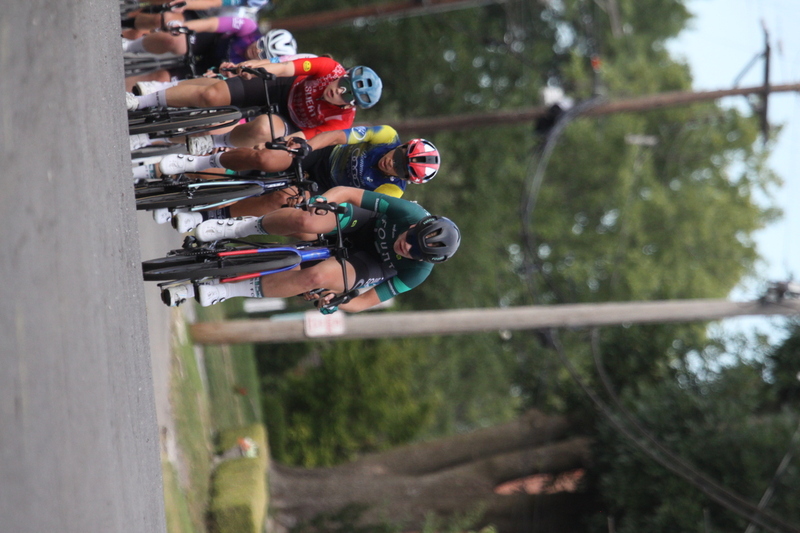 Tour de Florissant 2025 F -LXXXV.jpg :: Tour de Florissant 2025 - Gateway Cup 2025 - September 1st 2025, Women's Pro CAT 1/2, 70 minutes of racing, a field of 150 racers, Tour de Florissant - New course for 2025! The fourth and final leg of the Gateway Cup gets underway in Historic Old Town Florissant in St. Louis County. This technical course races through one of St. Louis' most nostalgic locales. Note - the course has been shifted to a flat finish in front of Historic City Hall, one mild climb, 6 turns. Gateway Cup website - The finish of multiple races in USA Cycling is determined by the number of competitors in the field and the finishing position of the rider. For example, in a race with 5-10 competitors, the top finisher earns points, and the same applies to races with 11-20 competitors, 21-49 competitors, and so on. This points structure applies mass start races and is consistent across all disciplines of road racing. Additionally, there are ways to earn non-race upgrade points for Novice racers, such as finishing a USAC sanctioned Gran Fondo, which can count towards their required 10 upgrade points. 
