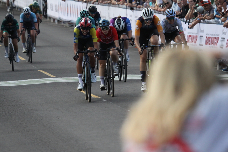 Tour de Florissant 2025 G -LIX.jpg :: Tour de Florissant 2025, Gateway Cup 2025, September 1st 2025, Women's Pro CAT 1/2 - 70 minutes of racing, a field of 150 racers, Marlies Mejias is the winner after a sprint to the finish line. - Tour de Florissant - New course for 2025! The fourth and final leg of the Gateway Cup gets underway in Historic Old Town Florissant in St. Louis County. This technical course races through one of St. Louis' most nostalgic locales. Note - the course has been shifted to a flat finish in front of Historic City Hall, one mild climb, 6 turns. Gateway Cup website