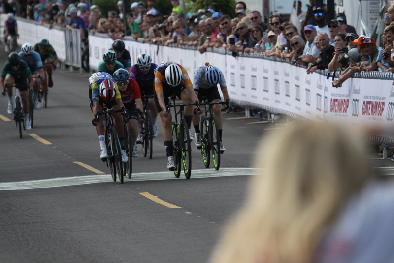 Tour de Florissant 2025 G -LVI.jpg :: Tour de Florissant 2025, Gateway Cup 2025, September 1st 2025, Women's Pro CAT 1/2 - 70 minutes of racing, a field of 150 racers, Marlies Mejias is the winner after a sprint to the finish line. - Tour de Florissant - New course for 2025! The fourth and final leg of the Gateway Cup gets underway in Historic Old Town Florissant in St. Louis County. This technical course races through one of St. Louis' most nostalgic locales. Note - the course has been shifted to a flat finish in front of Historic City Hall, one mild climb, 6 turns. Gateway Cup website