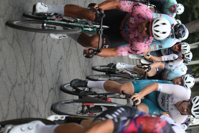 Tour de Florissant 2025 G -LXI.jpg :: Tour de Florissant 2025/Gateway Cup 2025 - Men's Pro Cycling CAT I - September 1st 2025 - Tour de Florissant - New course for 2025! The fourth and final leg of the Gateway Cup gets underway in Historic Old Town Florissant in St. Louis County. This technical course races through one of St. Louis' most nostalgic locales. Note - the course has been shifted to a flat finish in front of Historic City Hall, one mild climb, 6 turns. (Gateway Cup website) In mass start cycling races, the winner is determined by the first rider to cross the finish line. However, the race format can vary, and some events may have additional criteria or rules that can influence the winner. For example, in points races, the rider with the most points at the end of the race wins, and in sprint events, the winner is determined by the third rider to cross the finish line after a series of sprints. (Wikipedia) USA Cycling