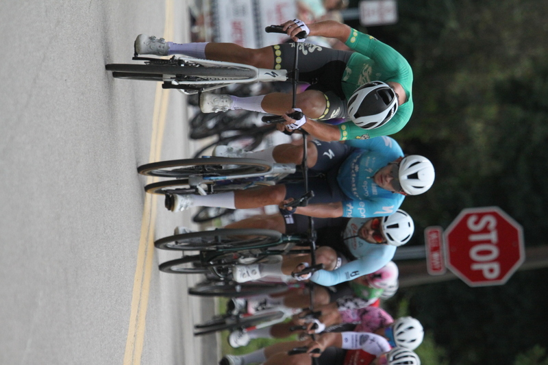 Tour de Florissant 2025 G -LXXX.jpg :: Tour de Florissant 2025/Gateway Cup 2025 - Men's Pro Cycling CAT I - September 1st 2025 - Tour de Florissant - New course for 2025! The fourth and final leg of the Gateway Cup gets underway in Historic Old Town Florissant in St. Louis County. This technical course races through one of St. Louis' most nostalgic locales. Note - the course has been shifted to a flat finish in front of Historic City Hall, one mild climb, 6 turns. (Gateway Cup website) In mass start cycling races, the winner is determined by the first rider to cross the finish line. However, the race format can vary, and some events may have additional criteria or rules that can influence the winner. For example, in points races, the rider with the most points at the end of the race wins, and in sprint events, the winner is determined by the third rider to cross the finish line after a series of sprints. (Wikipedia) USA Cycling