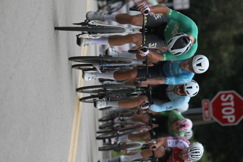 Tour de Florissant 2025 G -LXXXI.jpg :: Tour de Florissant 2025/Gateway Cup 2025 - Men's Pro Cycling CAT I - September 1st 2025 - Tour de Florissant - New course for 2025! The fourth and final leg of the Gateway Cup gets underway in Historic Old Town Florissant in St. Louis County. This technical course races through one of St. Louis' most nostalgic locales. Note - the course has been shifted to a flat finish in front of Historic City Hall, one mild climb, 6 turns. (Gateway Cup website) In mass start cycling races, the winner is determined by the first rider to cross the finish line. However, the race format can vary, and some events may have additional criteria or rules that can influence the winner. For example, in points races, the rider with the most points at the end of the race wins, and in sprint events, the winner is determined by the third rider to cross the finish line after a series of sprints. (Wikipedia) USA Cycling