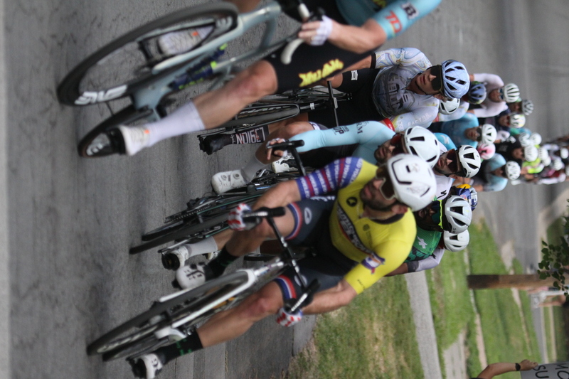 Tour de Florissant 2025 G -LXXXX.jpg :: Tour de Florissant 2025/Gateway Cup 2025 - Men's Pro Cycling CAT I - September 1st 2025 - Tour de Florissant - New course for 2025! The fourth and final leg of the Gateway Cup gets underway in Historic Old Town Florissant in St. Louis County. This technical course races through one of St. Louis' most nostalgic locales. Note - the course has been shifted to a flat finish in front of Historic City Hall, one mild climb, 6 turns. (Gateway Cup website) In mass start cycling races, the winner is determined by the first rider to cross the finish line. However, the race format can vary, and some events may have additional criteria or rules that can influence the winner. For example, in points races, the rider with the most points at the end of the race wins, and in sprint events, the winner is determined by the third rider to cross the finish line after a series of sprints. (Wikipedia) USA Cycling