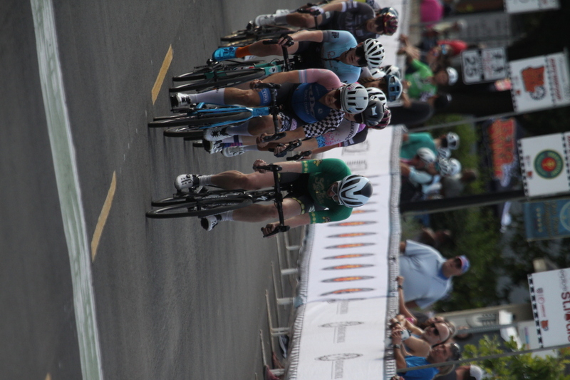 Tour de Florissant 2025 G -XXXVI.jpg :: Tour de Florissant 2025 - Gateway Cup 2025 - September 1st 2025 -Labor Day Weekend 2025 - Labor Day - Women's Pro CAT 1/2 - 70 minutes of racing, a field of 150 bicycle racers - Tour de Florissant - New course for 2025! The fourth and final leg of the Gateway Cup gets underway in Historic Old Town Florissant in St. Louis County. This technical course races through one of St. Louis' most nostalgic locales. Note - the course has been shifted to a flat finish in front of Historic City Hall, one mild climb, 6 turns. Gateway Cup website - Riders that have been significantly delayed (have to get off bikes, step over riders, forced detour off course to continue, etc.). May report for a free lap. Rider's reporting are subject to the decision of the officials monitoring the course to allow the free lap. - This often used in mass start race finishes with two or more categories racing.