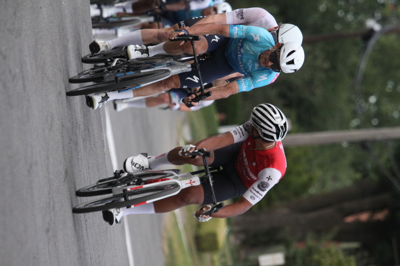 Tour de Florissant 2025 H -.jpg :: Tour de Florissant 2025/Gateway Cup 2025 - Men's Pro Cycling CAT I - September 1st 2025 - Tour de Florissant - New course for 2025! The fourth and final leg of the Gateway Cup gets underway in Historic Old Town Florissant in St. Louis County. This technical course races through one of St. Louis' most nostalgic locales. Note - the course has been shifted to a flat finish in front of Historic City Hall, one mild climb, 6 turns. (Gateway Cup website) In mass start cycling races, the winner is determined by the first rider to cross the finish line. However, the race format can vary, and some events may have additional criteria or rules that can influence the winner. For example, in points races, the rider with the most points at the end of the race wins, and in sprint events, the winner is determined by the third rider to cross the finish line after a series of sprints. (Wikipedia) USA Cycling