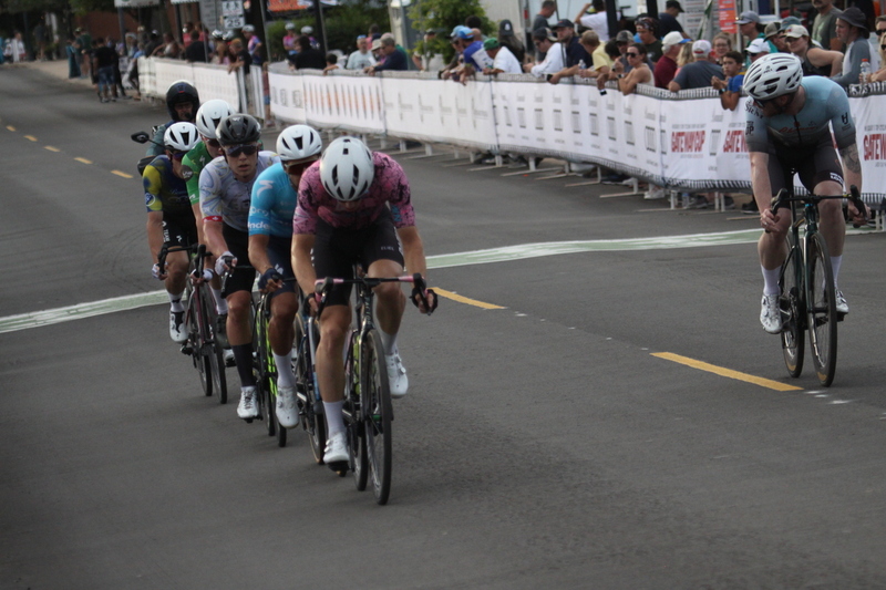 Tour de Florissant 2025 H -XIII.jpg :: Tour de Florissant 2025 Men's Pro CAT 1, 70 minutes of racing, 150 rider field, September 1 2025, Tour de Florissant - New course for 2025! The fourth and final leg of the Gateway Cup gets underway in Historic Old Town Florissant in St. Louis County. This technical course races through one of St. Louis' most nostalgic locales. Note - the course has been shifted to a flat finish in front of Historic City Hall, one mild climb, 6 turns. Men's Cycling, USA Cycling, Gateway Cup 2025 