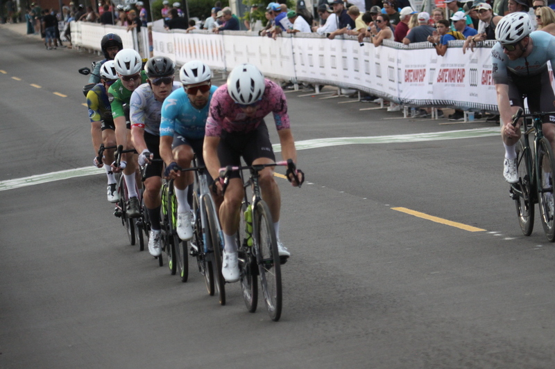 Tour de Florissant 2025 H -XIV.jpg :: Tour de Florissant 2025 Men's Pro CAT 1, 70 minutes of racing, 150 rider field, September 1 2025, Tour de Florissant - New course for 2025! The fourth and final leg of the Gateway Cup gets underway in Historic Old Town Florissant in St. Louis County. This technical course races through one of St. Louis' most nostalgic locales. Note - the course has been shifted to a flat finish in front of Historic City Hall, one mild climb, 6 turns. Men's Cycling, USA Cycling, Gateway Cup 2025 
