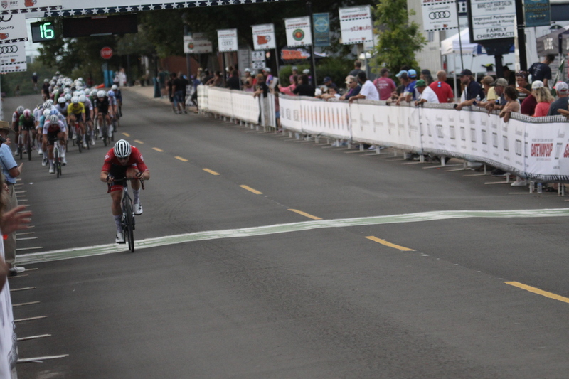 Tour de Florissant 2025 H -XIX.jpg :: Tour de Florissant 2025 Men's Pro CAT 1, 70 minutes of racing, 150 rider field, September 1 2025, Tour de Florissant - New course for 2025! The fourth and final leg of the Gateway Cup gets underway in Historic Old Town Florissant in St. Louis County. This technical course races through one of St. Louis' most nostalgic locales. Note - the course has been shifted to a flat finish in front of Historic City Hall, one mild climb, 6 turns. Men's Cycling, USA Cycling, Gateway Cup 2025 