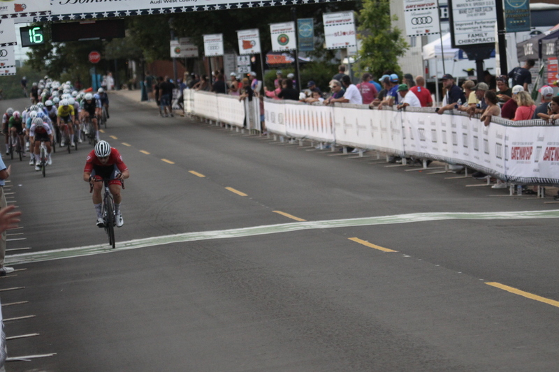 Tour de Florissant 2025 H -XVIII.jpg :: Tour de Florissant 2025 Men's Pro CAT 1, 70 minutes of racing, 150 rider field, September 1 2025, Tour de Florissant - New course for 2025! The fourth and final leg of the Gateway Cup gets underway in Historic Old Town Florissant in St. Louis County. This technical course races through one of St. Louis' most nostalgic locales. Note - the course has been shifted to a flat finish in front of Historic City Hall, one mild climb, 6 turns. Men's Cycling, USA Cycling, Gateway Cup 2025 