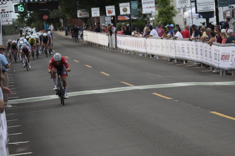 Tour de Florissant 2025 H -XXI.jpg :: Tour de Florissant 2025 Men's Pro CAT 1, 70 minutes of racing, 150 rider field, September 1 2025, Tour de Florissant - New course for 2025! The fourth and final leg of the Gateway Cup gets underway in Historic Old Town Florissant in St. Louis County. This technical course races through one of St. Louis' most nostalgic locales. Note - the course has been shifted to a flat finish in front of Historic City Hall, one mild climb, 6 turns. Men's Cycling, USA Cycling, Gateway Cup 2025 