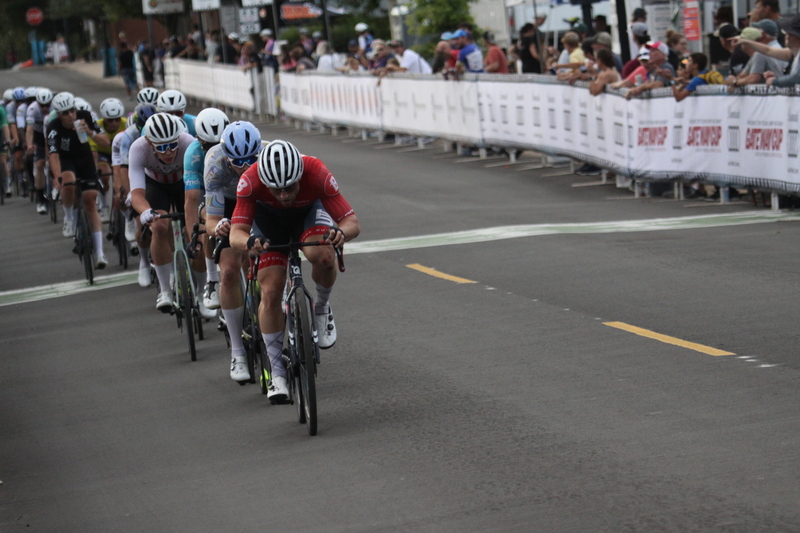 Tour de Florissant 2025 H -XXX.jpg :: Tour de Florissant 2025 Men's Pro CAT 1, 70 minutes of racing, 150 rider field, September 1 2025, Tour de Florissant - New course for 2025! The fourth and final leg of the Gateway Cup gets underway in Historic Old Town Florissant in St. Louis County. This technical course races through one of St. Louis' most nostalgic locales. Note - the course has been shifted to a flat finish in front of Historic City Hall, one mild climb, 6 turns. Men's Cycling, USA Cycling, Gateway Cup 2025 