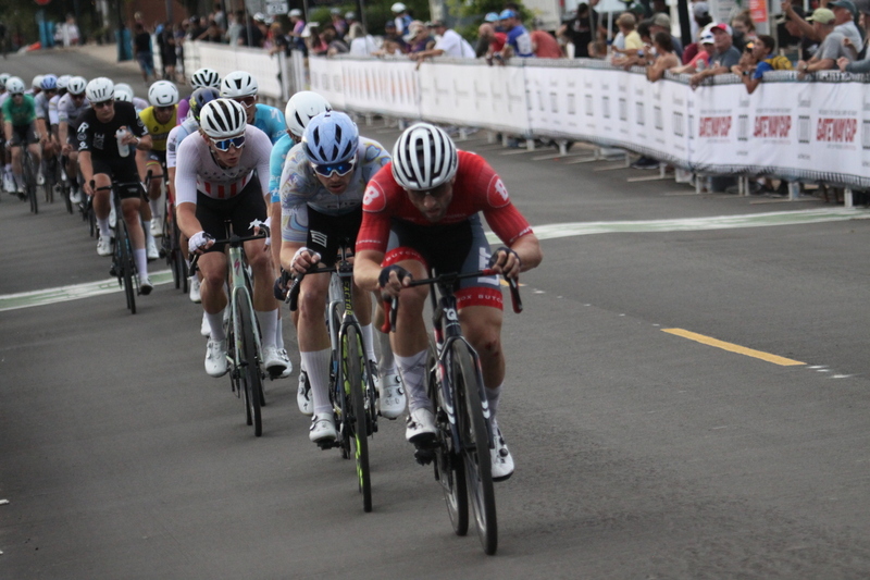 Tour de Florissant 2025 H -XXXII.jpg :: Tour de Florissant 2025 Men's Pro CAT 1, 70 minutes of racing, 150 rider field, September 1 2025, Tour de Florissant - New course for 2025! The fourth and final leg of the Gateway Cup gets underway in Historic Old Town Florissant in St. Louis County. This technical course races through one of St. Louis' most nostalgic locales. Note - the course has been shifted to a flat finish in front of Historic City Hall, one mild climb, 6 turns. Men's Cycling, USA Cycling, Gateway Cup 2025 