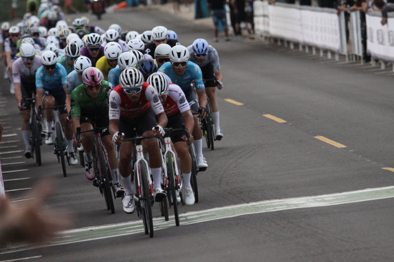Tour de Florissant 2025 H -XXXXI.jpg :: Tour de Florissant 2025 Men's Pro CAT 1, 70 minutes of racing, 150 rider field, September 1 2025, Tour de Florissant - New course for 2025! The fourth and final leg of the Gateway Cup gets underway in Historic Old Town Florissant in St. Louis County. This technical course races through one of St. Louis' most nostalgic locales. Note - the course has been shifted to a flat finish in front of Historic City Hall, one mild climb, 6 turns. Men's Cycling, USA Cycling, Gateway Cup 2025 