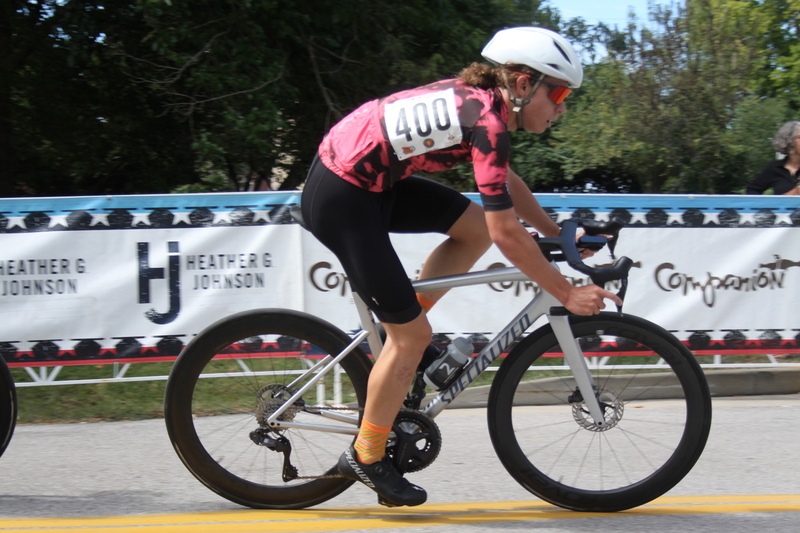 Tour de Florissant 2025 LXXXVI.jpg :: Tour de Florissant 2025/Gateway Cup 2025 - Junior A (13-14, 15-16, 17-18), 25 minutes of racing, a field of 50 - Tour de Florissant - New course for 2025! The fourth and final leg of the Gateway Cup gets underway in Historic Old Town Florissant in St. Louis County. This technical course races through one of St. Louis' most nostalgic locales. - Category 4 (CAT 4) After gaining some experience, riders can upgrade to CAT 4, where races are longer and more competitive.