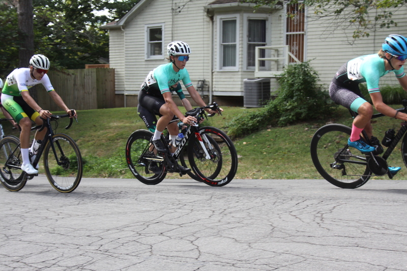 Tour de Florissant 2025 LXXXX.jpg :: Tour de Florissant 2025/Gateway Cup 2025 - Junior A (13-14, 15-16, 17-18), 25 minutes of racing, a field of 50 - Tour de Florissant - New course for 2025! The fourth and final leg of the Gateway Cup gets underway in Historic Old Town Florissant in St. Louis County. This technical course races through one of St. Louis' most nostalgic locales. - Category 4 (CAT 4) After gaining some experience, riders can upgrade to CAT 4, where races are longer and more competitive.