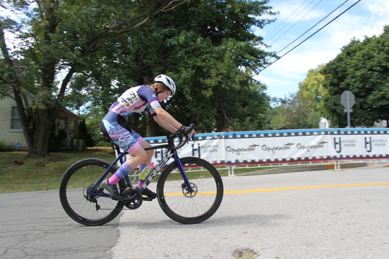 Tour de Florissant 2025 LXXXXVII.jpg :: Tour de Florissant 2025/Gateway Cup 2025 - Junior A (13-14, 15-16, 17-18), 25 minutes of racing, a field of 50 - Tour de Florissant - New course for 2025! The fourth and final leg of the Gateway Cup gets underway in Historic Old Town Florissant in St. Louis County. This technical course races through one of St. Louis' most nostalgic locales. - Category 4 (CAT 4) After gaining some experience, riders can upgrade to CAT 4, where races are longer and more competitive.
