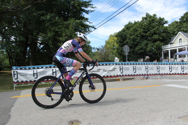 Tour de Florissant 2025 LXXXXVIII.jpg :: Tour de Florissant 2025/Gateway Cup 2025 - Junior A (13-14, 15-16, 17-18), 25 minutes of racing, a field of 50 - Tour de Florissant - New course for 2025! The fourth and final leg of the Gateway Cup gets underway in Historic Old Town Florissant in St. Louis County. This technical course races through one of St. Louis' most nostalgic locales. - Category 4 (CAT 4) After gaining some experience, riders can upgrade to CAT 4, where races are longer and more competitive.