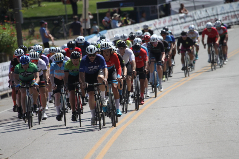 Tour de Francis Park 2025 A -.jpg :: Tour de Francis Park 2025/Gateway Cup 2025 - CAT 4/5, 40 minutes 1105am - the course is described as, Fast, Wide, Smooth, and Fast, the Tour de Francis Park is a series favorite. This long 1.2-mile course is full throttle - featuring one super-fast downhill turn 2 that sets up a long uphill drag to the finish. - Gateway Cup website - Breakaway - a sudden acceleration by one or more bicyclists pulling away from the pack in a race. 
